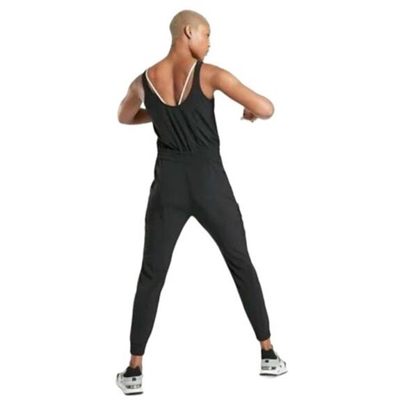 Athleta Unbound Jumpsuit in Black Size XL - Picture 2 of 7